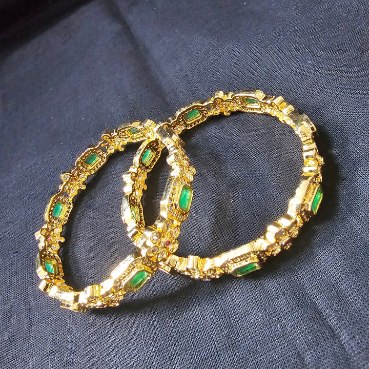 Green 2 Bangles set