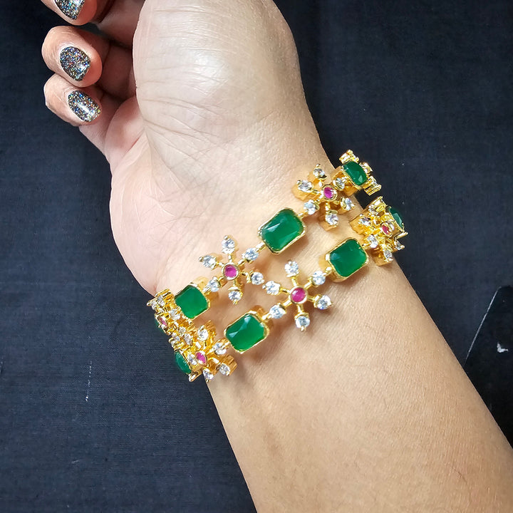 Green 2 Bangles set