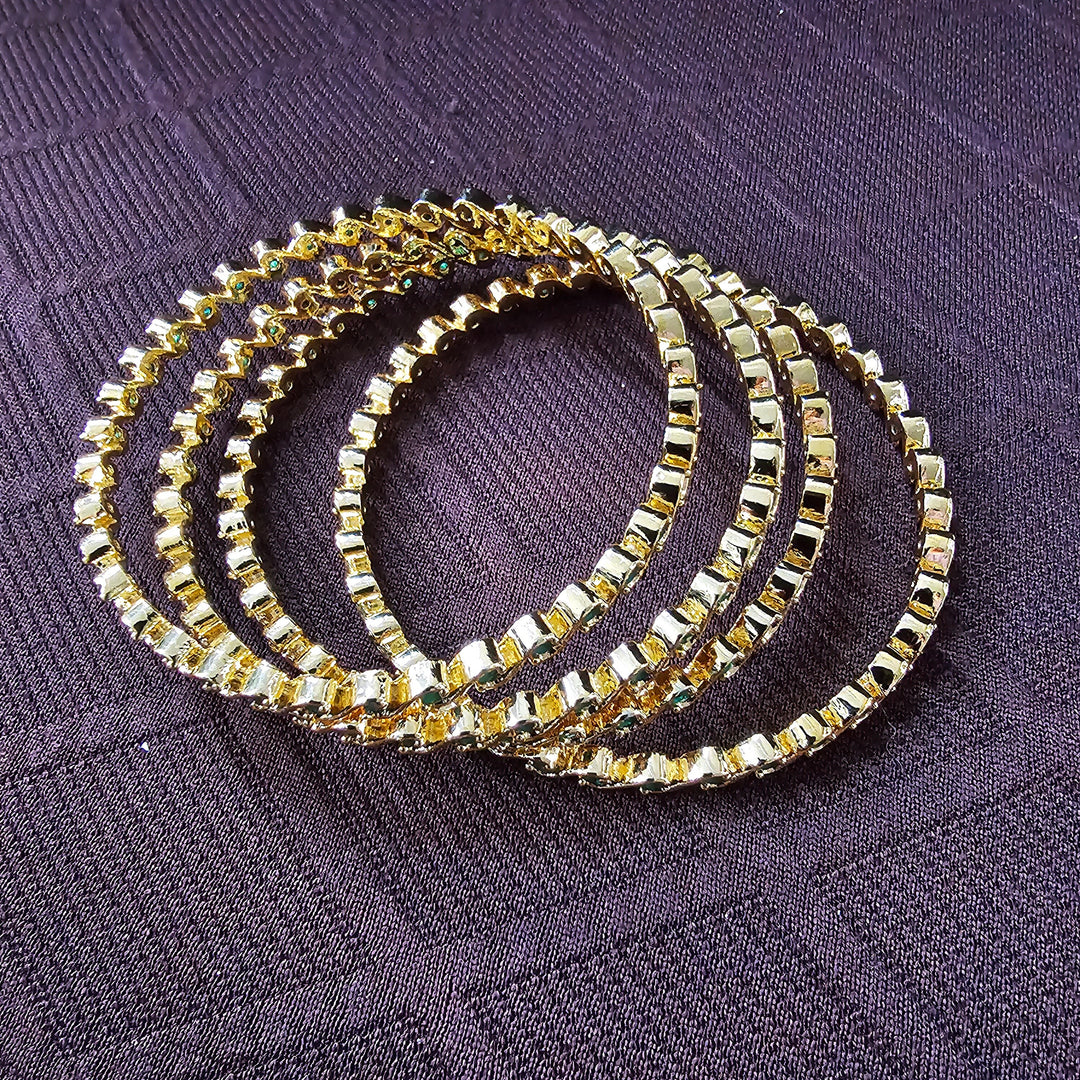 Green 4 Bangles set