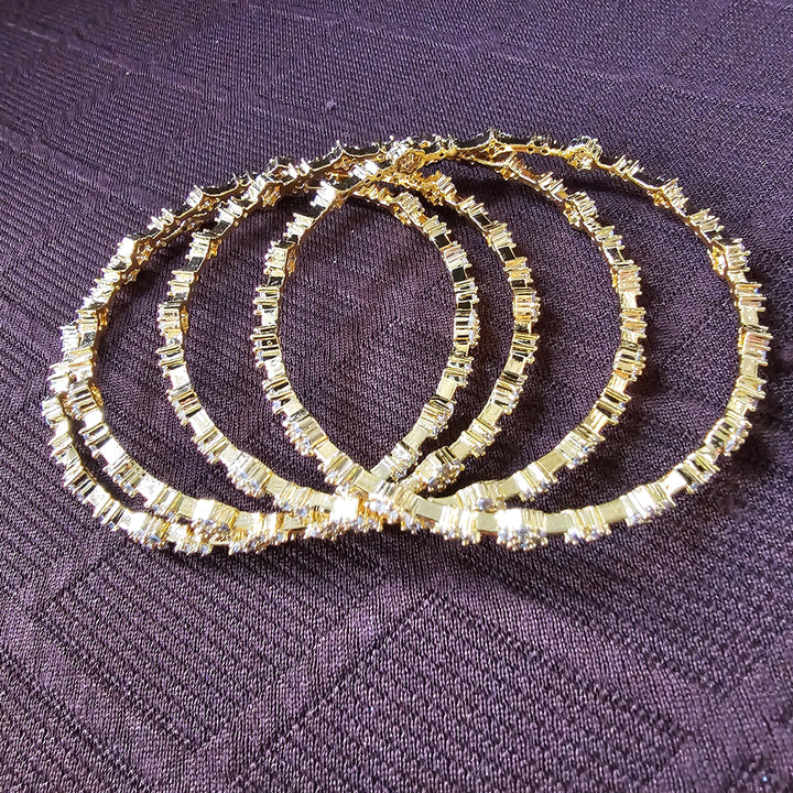 white Bangles Set