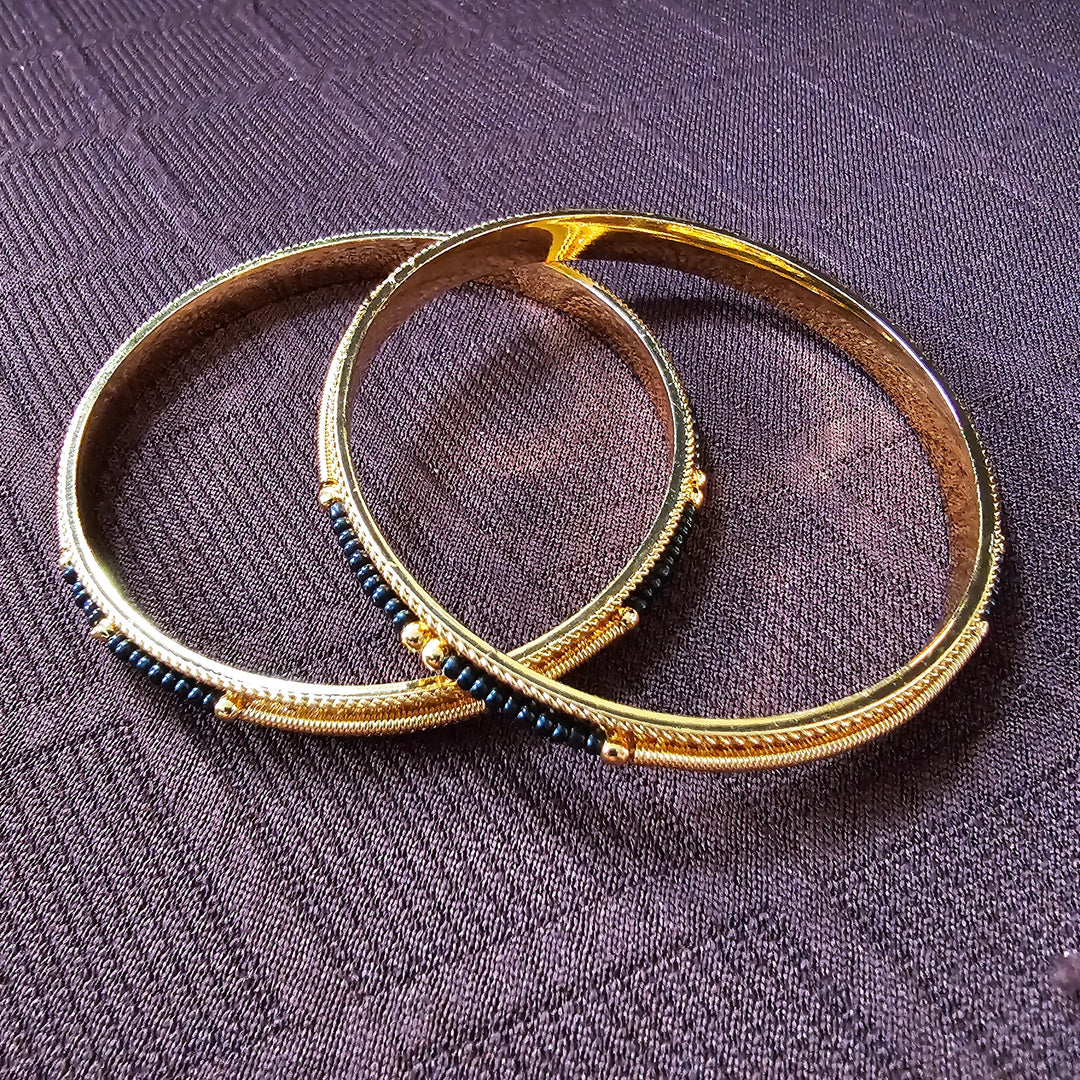Plain Gold Plate bangles