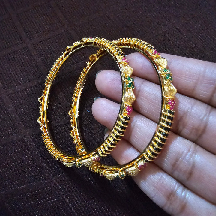 Black Bangles Set
