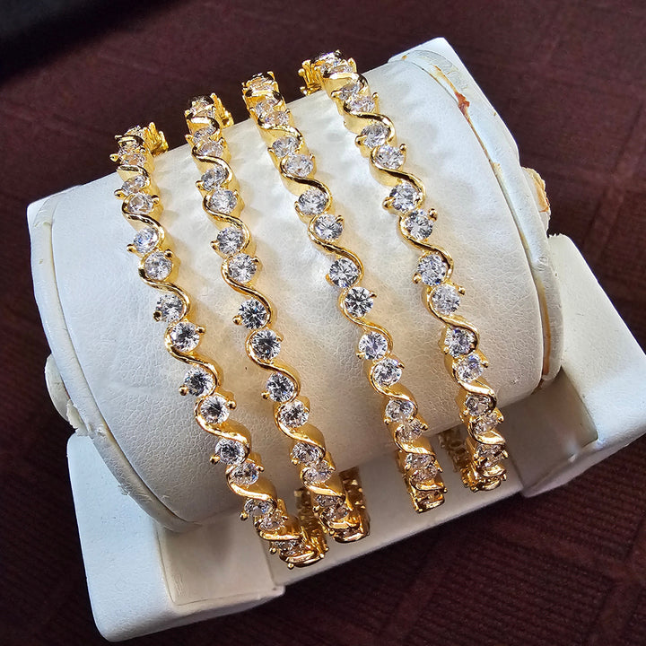 Full white Bangles