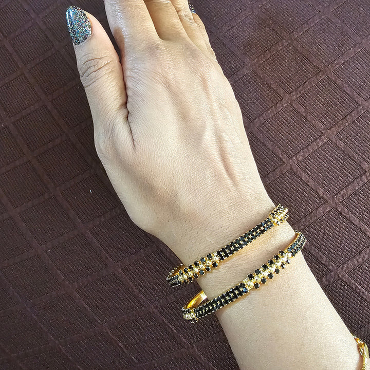 Black Stone BangleS