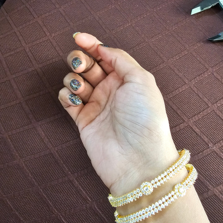 Full white Bangle