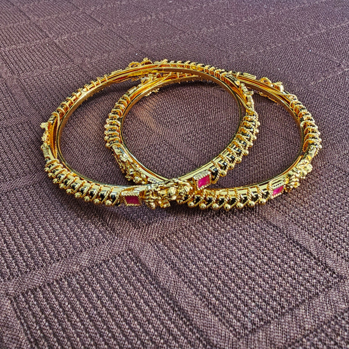 Balck/Pink Lakshmi bangles