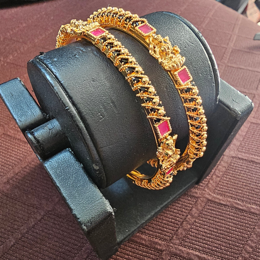 Balck/Pink Lakshmi bangles