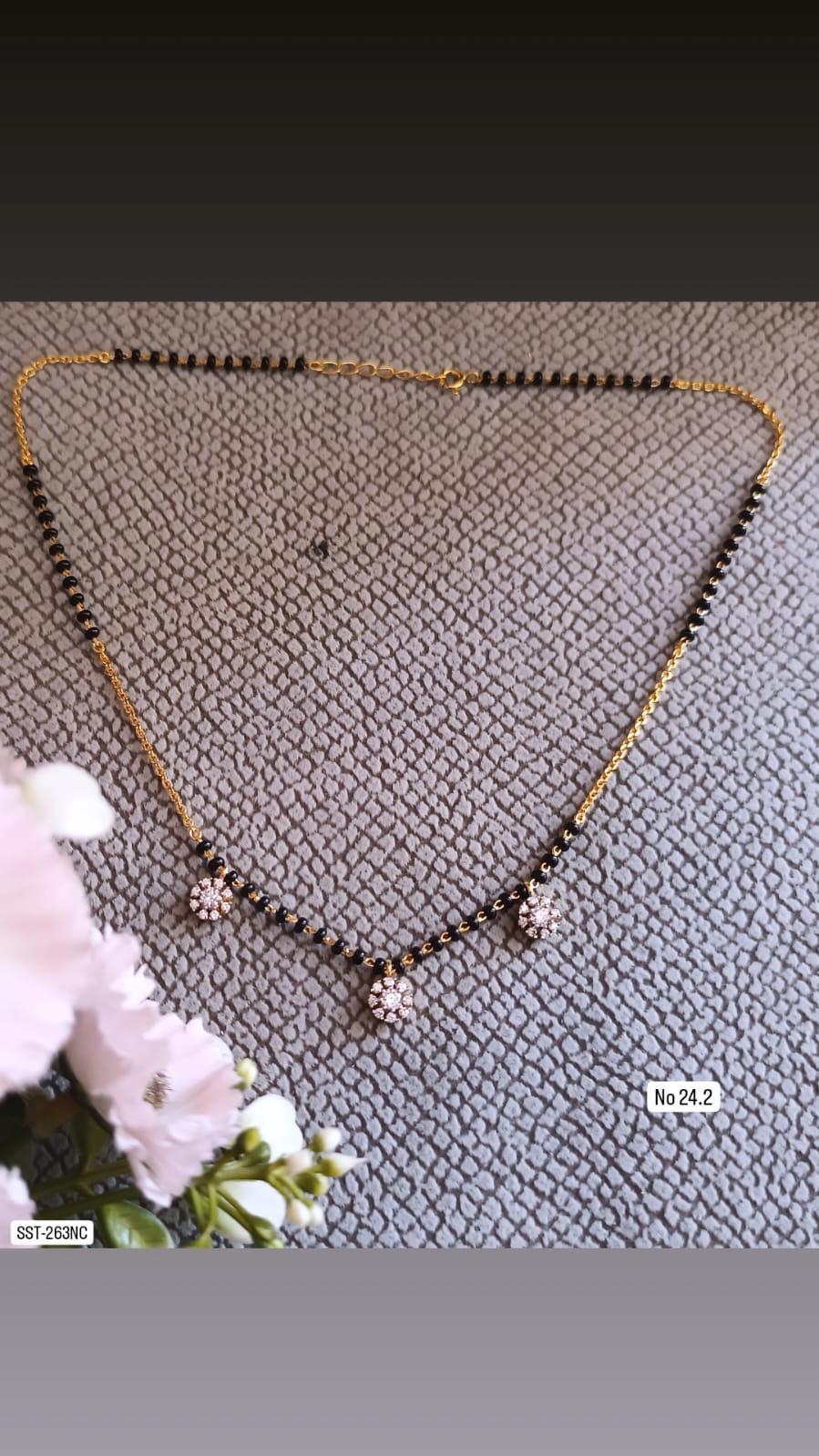 92.5 Silver Mangalsutra