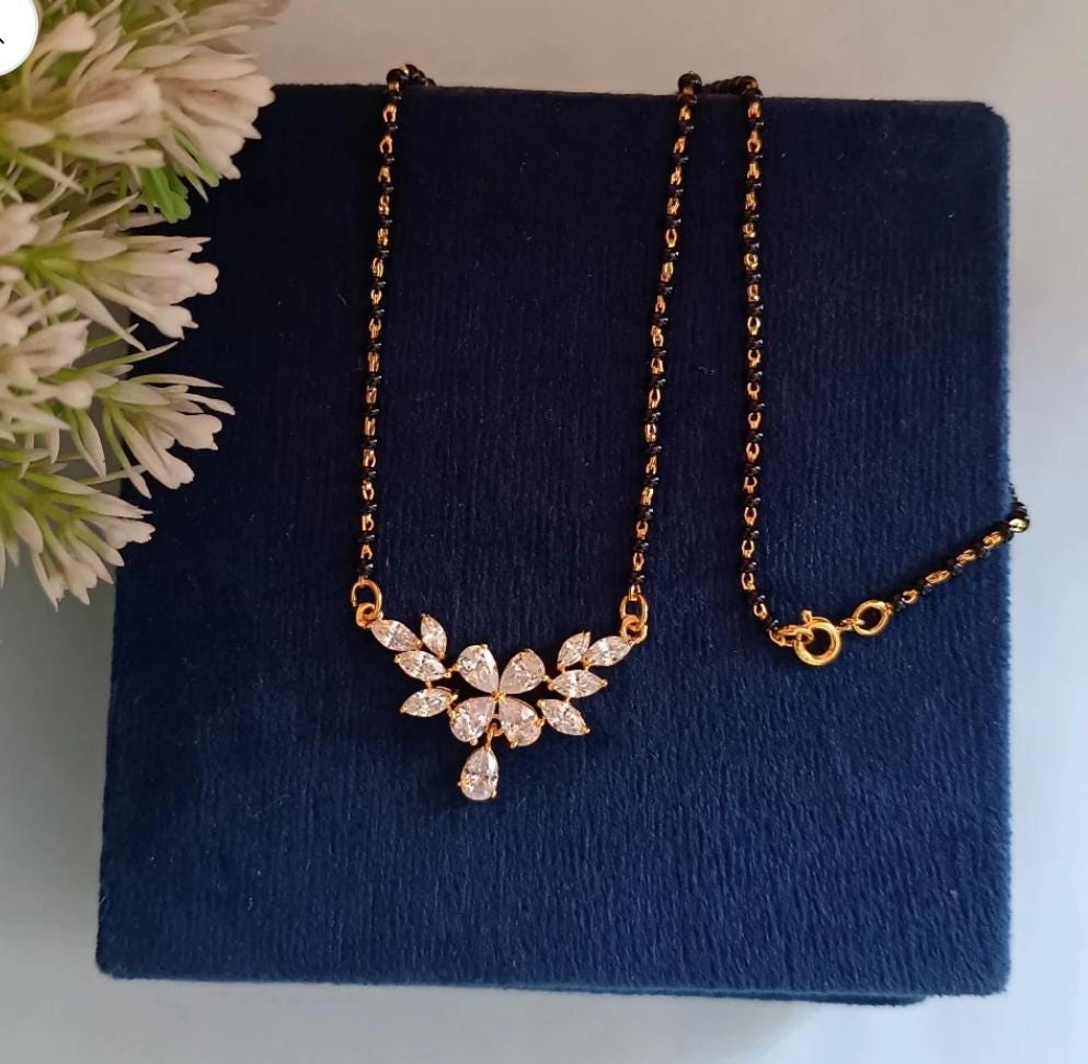 CZ Black Beads