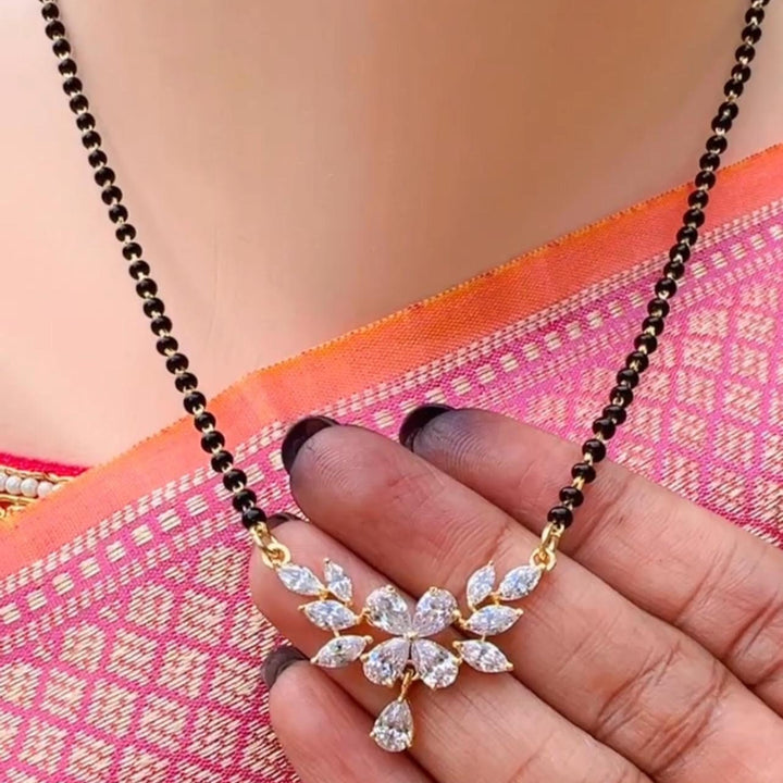 CZ Black Beads