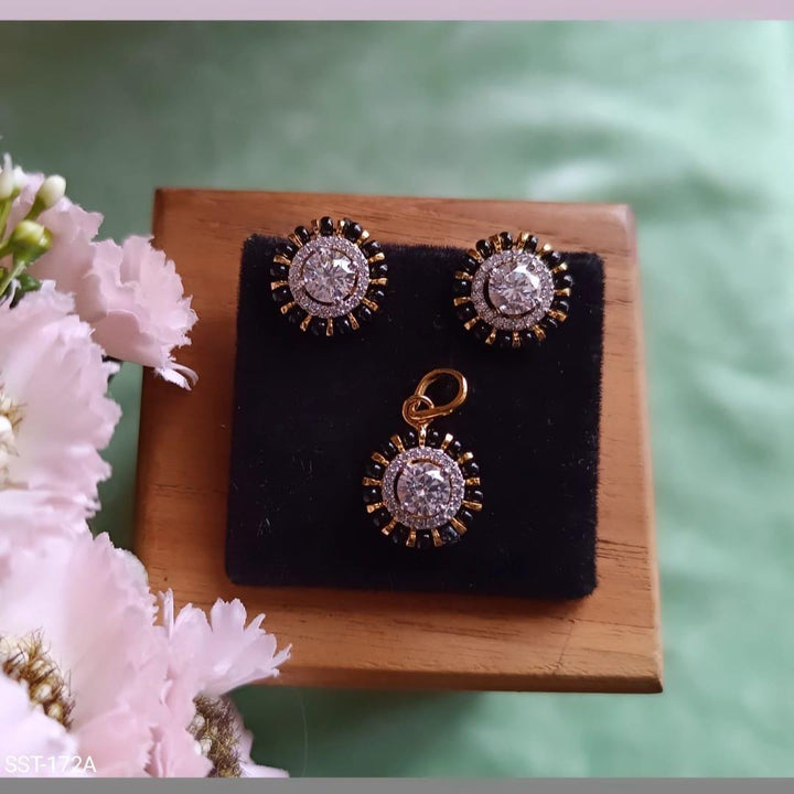 Diamond replica Pendant sets