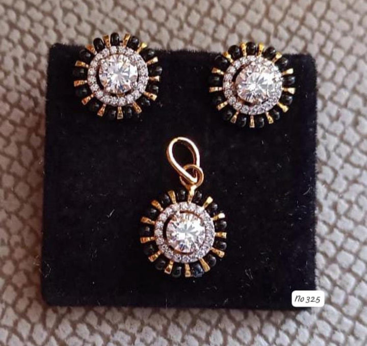 Diamond replica Pendant sets