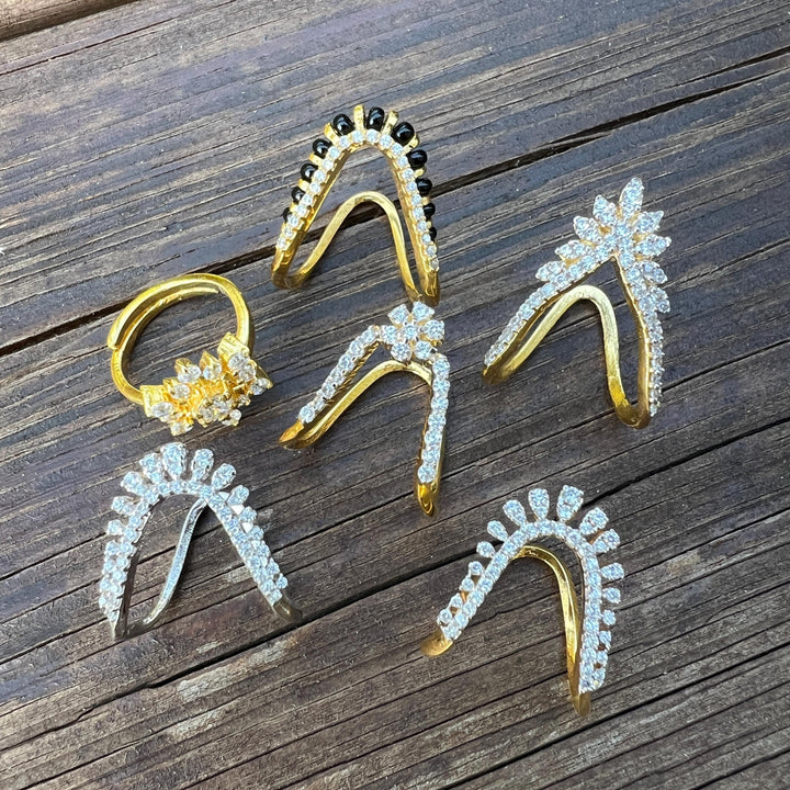 92.5 Diamond Rep Rings