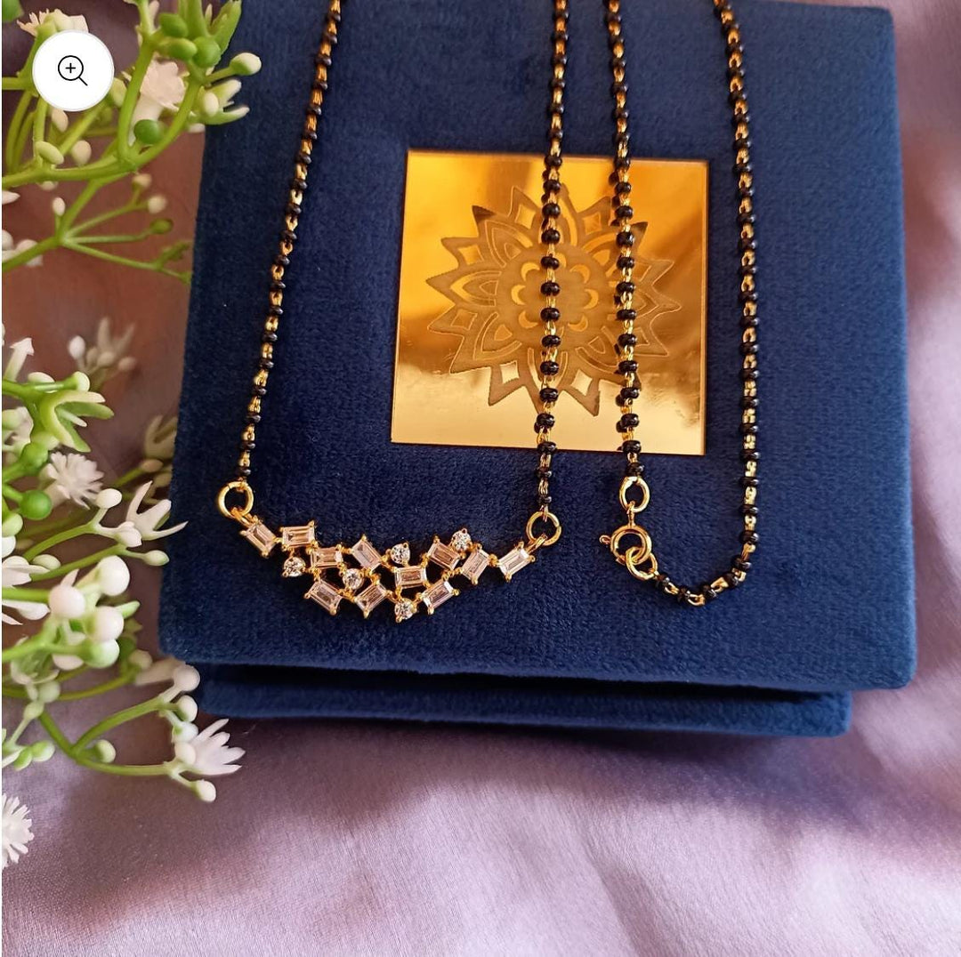 18' Silver Mangalsutra