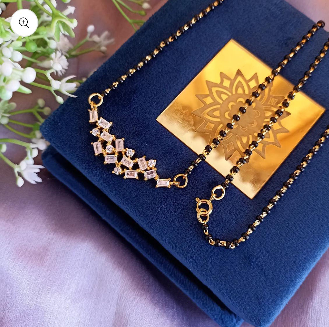 18' Silver Mangalsutra