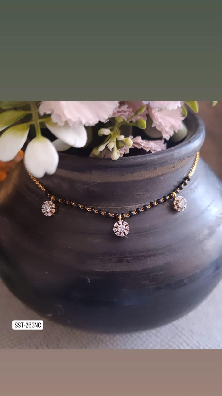 92.5 Silver Mangalsutra