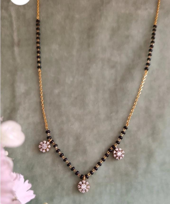 92.5 Silver Mangalsutra