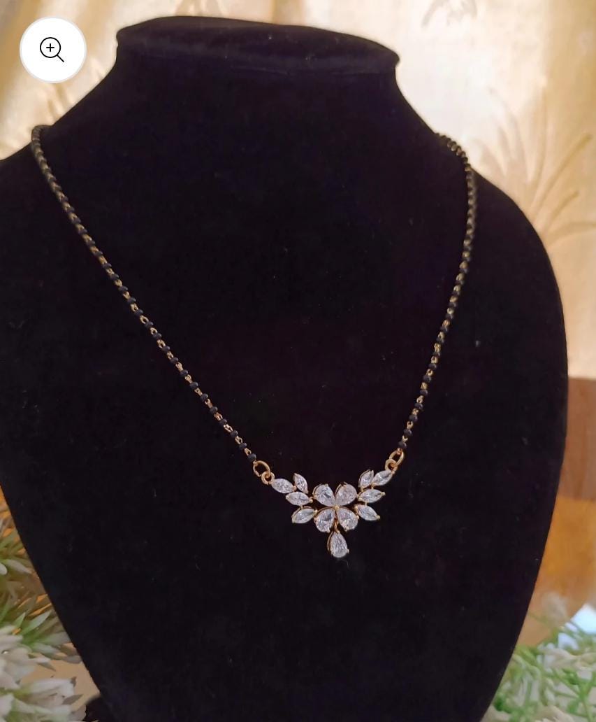 CZ Black Beads
