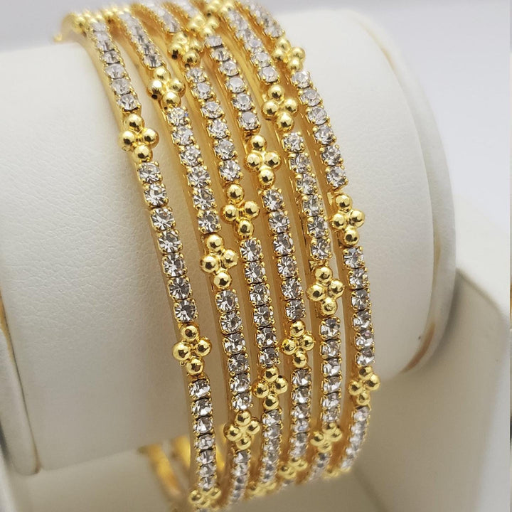 cz 6 Bangle set