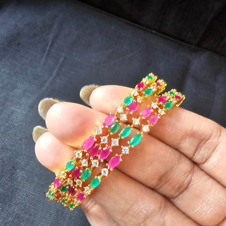 Pink and green set