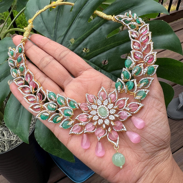 Nebula CZs necklace