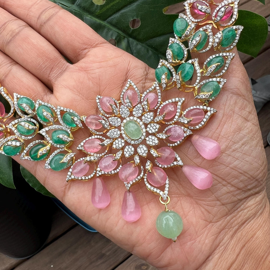 Nebula CZs necklace