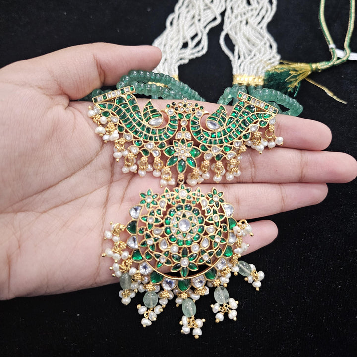 925 Silver Kundan necklace