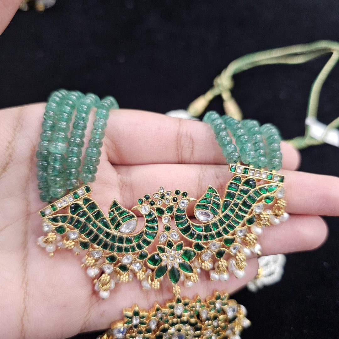 925 Silver Kundan necklace