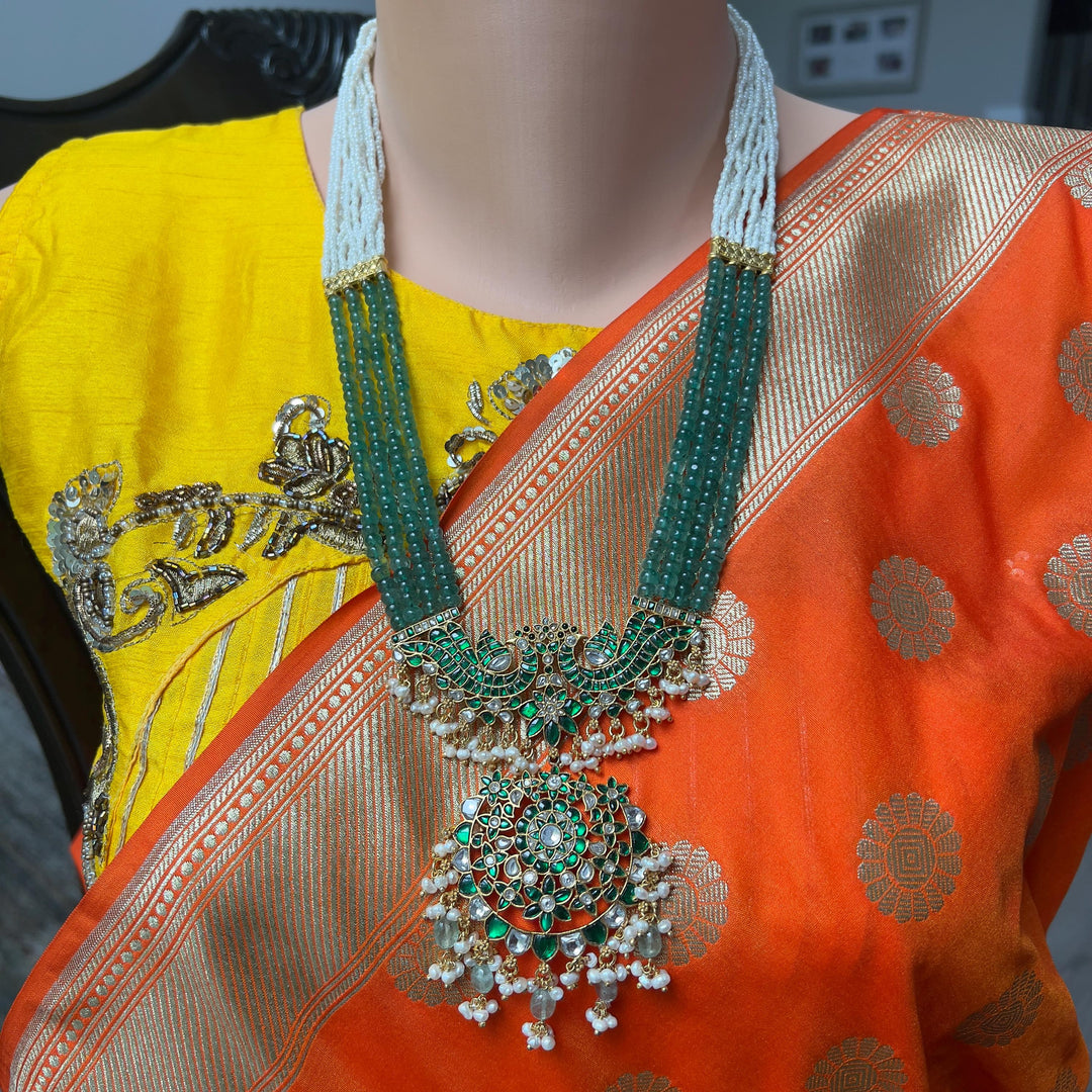 925 Silver Kundan necklace