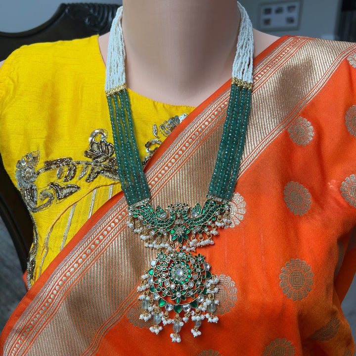 925 Silver Kundan necklace