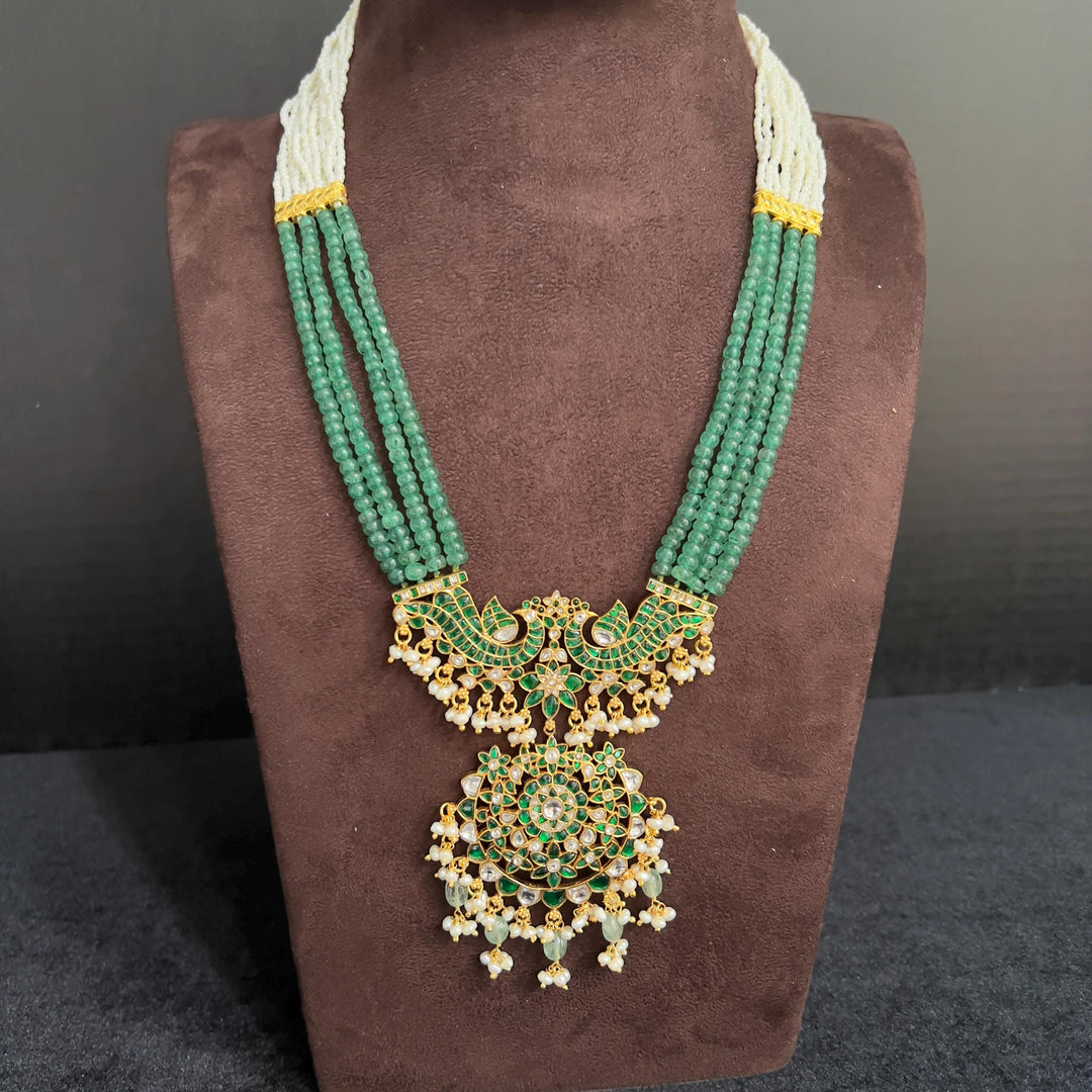 925 Silver Kundan necklace