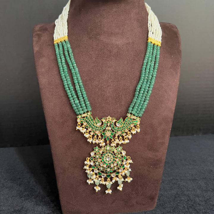925 Silver Kundan necklace