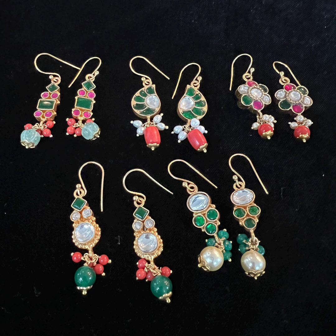 Kids Kundan danglers