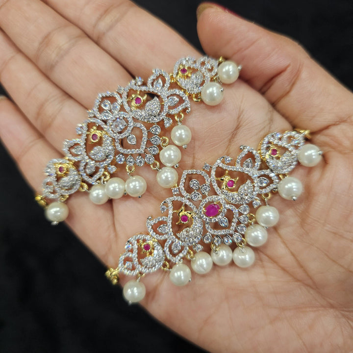 Peacock pattern armlet
