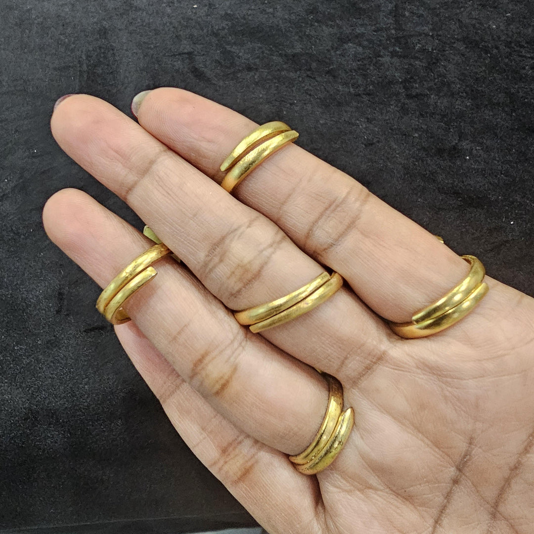Jadau Kundan rings