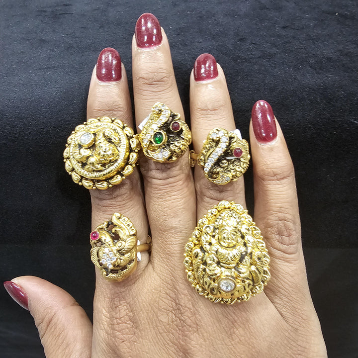 Nakshi Adjustable rings