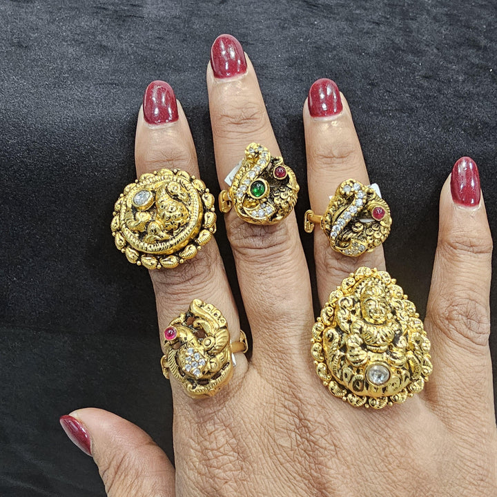 Nakshi Adjustable rings