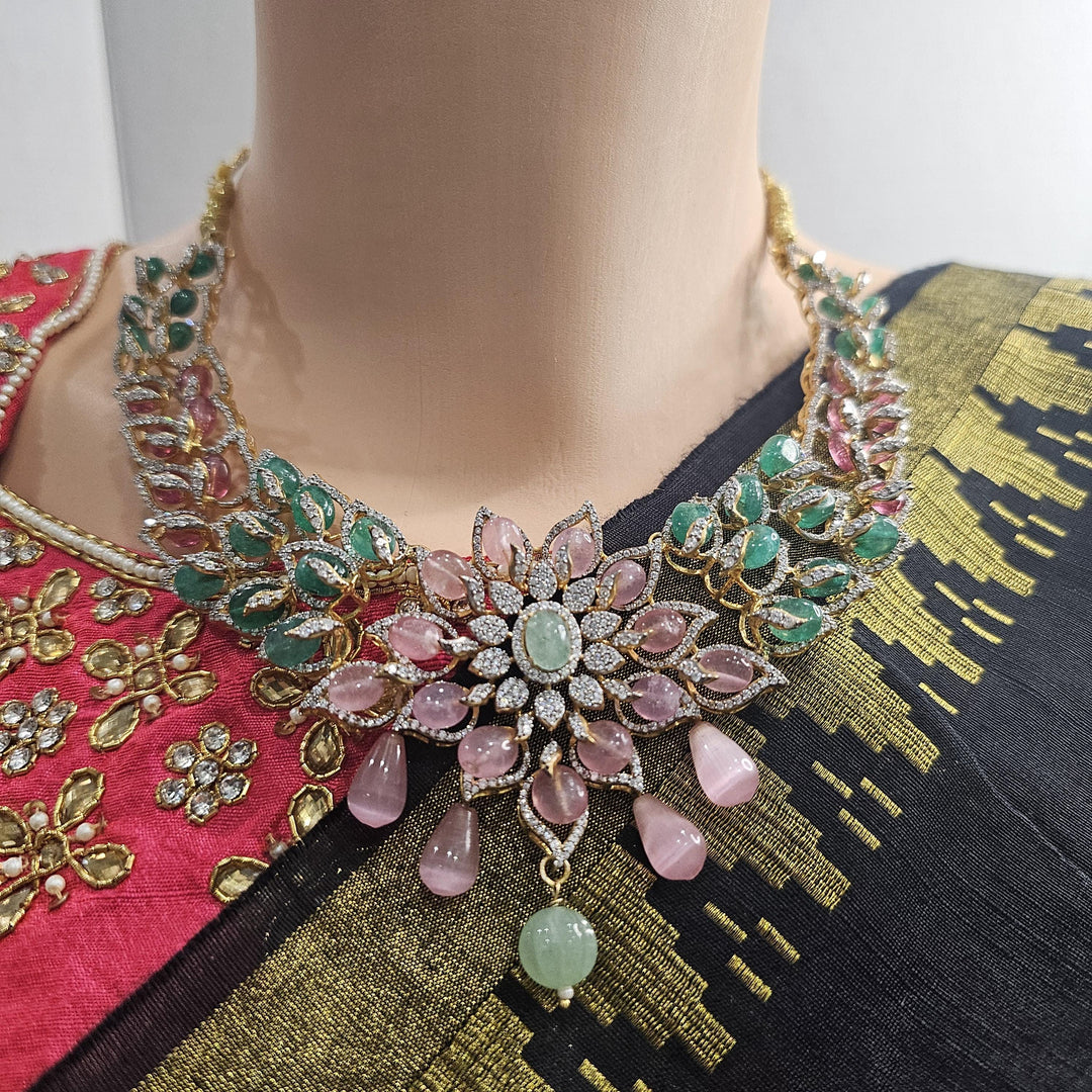 Nebula CZs necklace