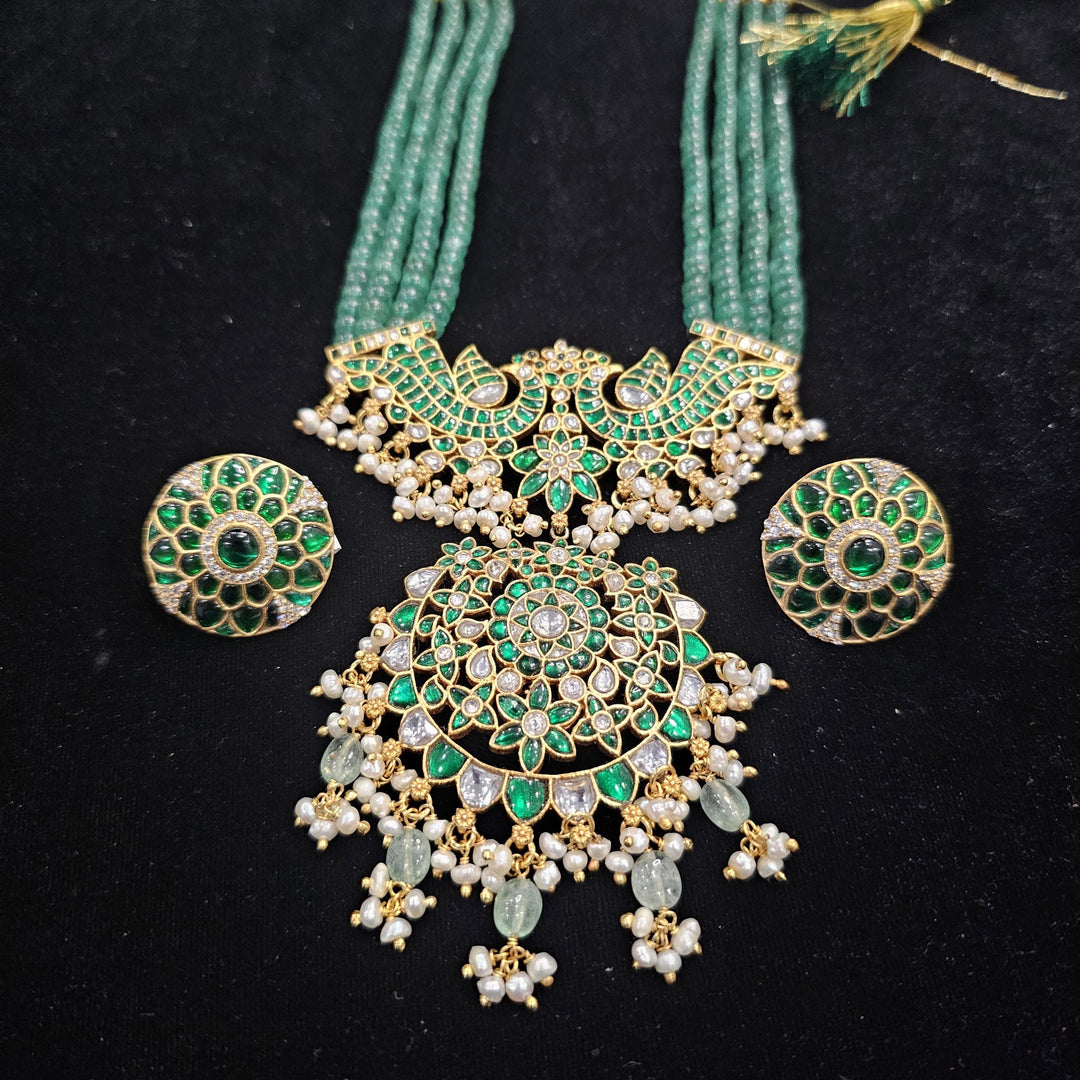 925 Silver Kundan necklace
