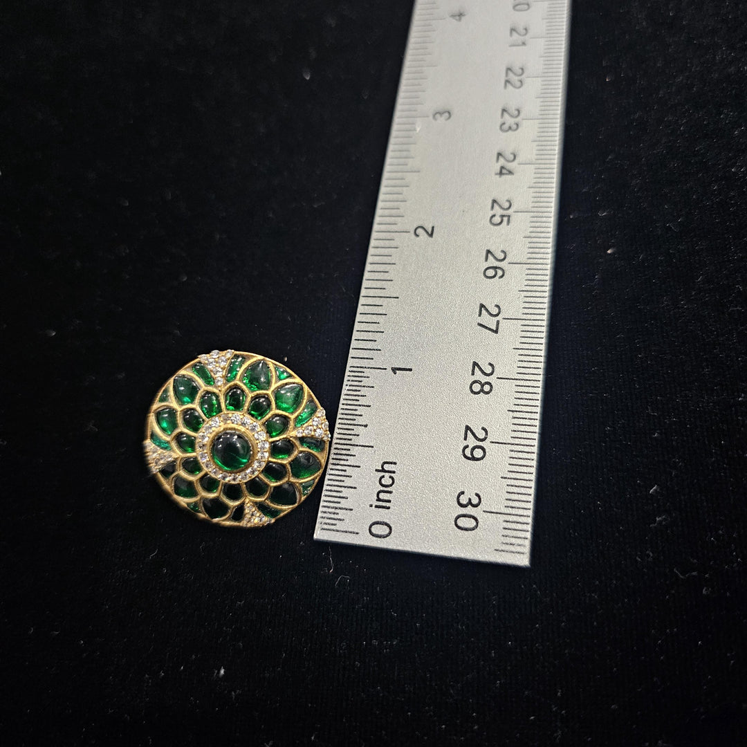 925 Silver Kundan necklace