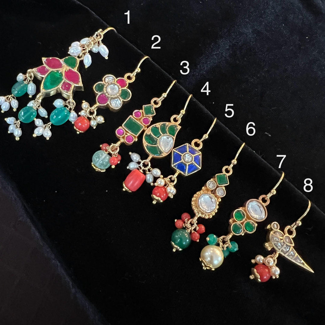 Kids Kundan danglers