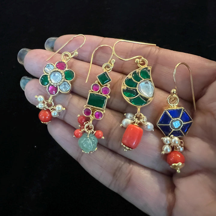 Kids Kundan danglers