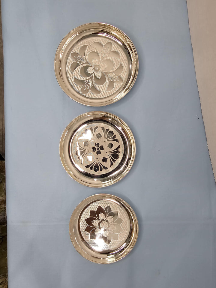 Silver small plates