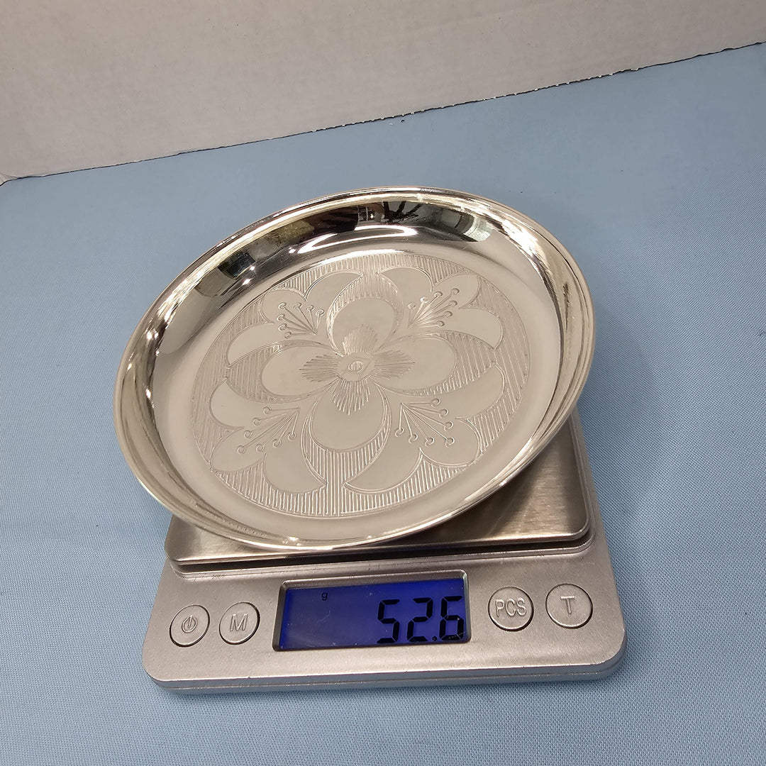 Silver small plates