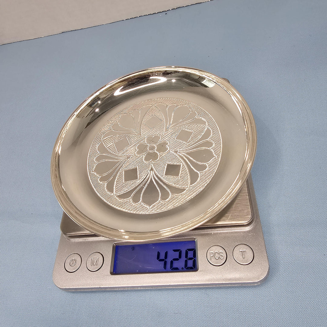 Silver small plates