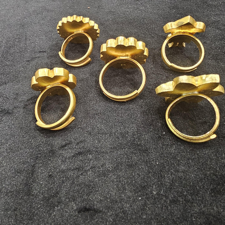 Jadau Kundan rings