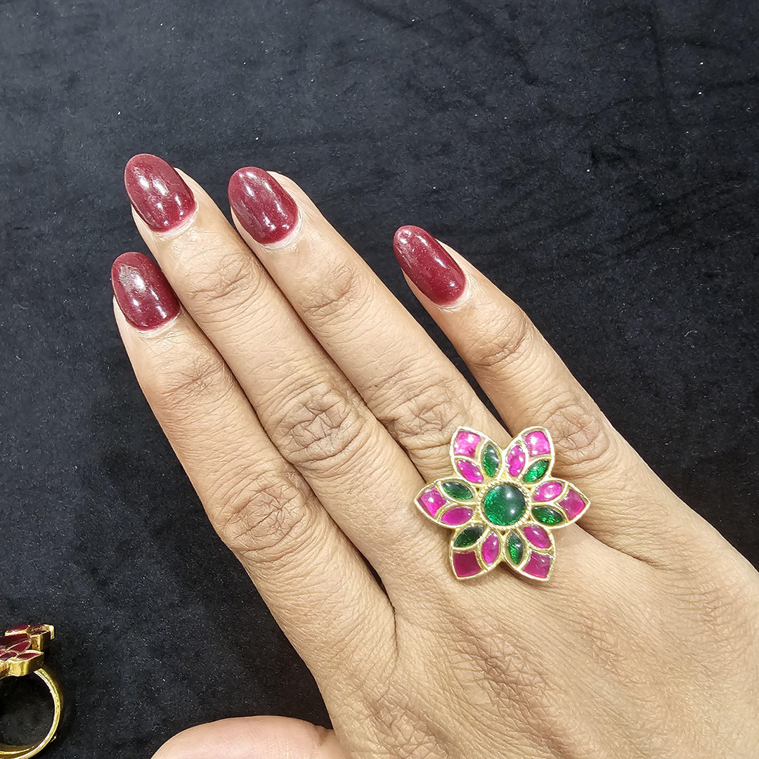 Jadau Kundan rings