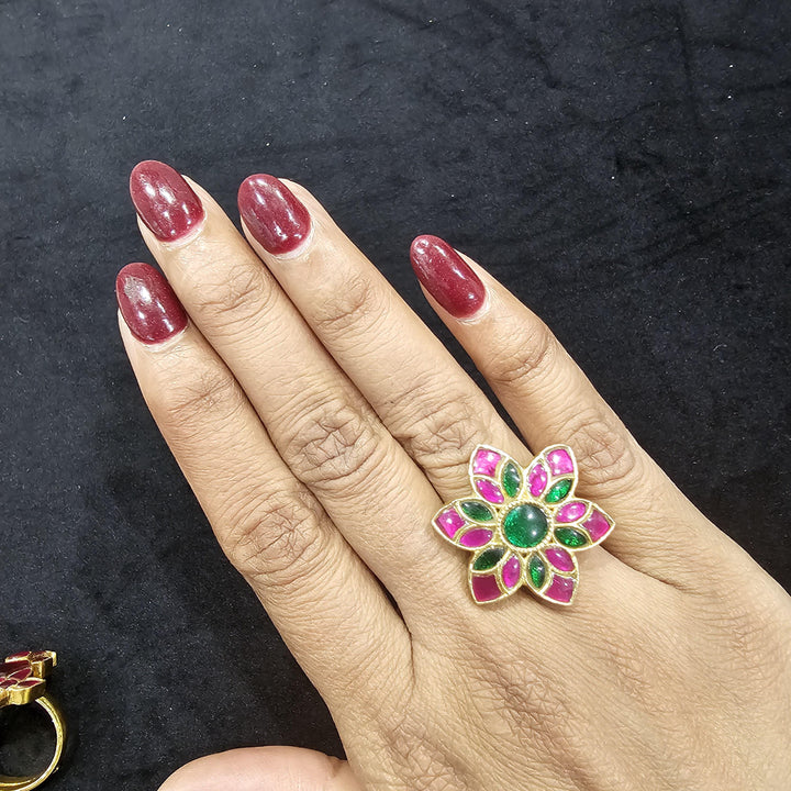 Jadau Kundan rings