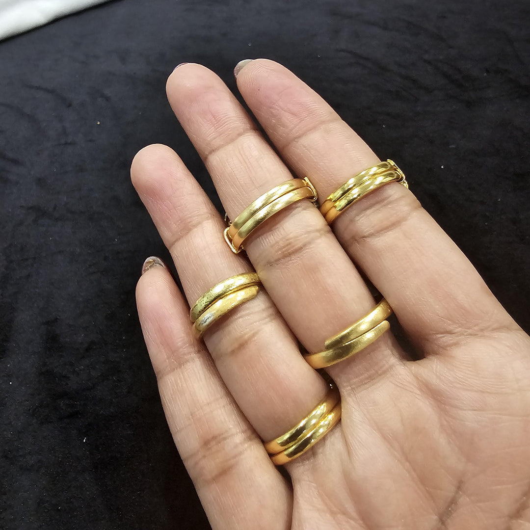 92.5 Silver Kundan Rings