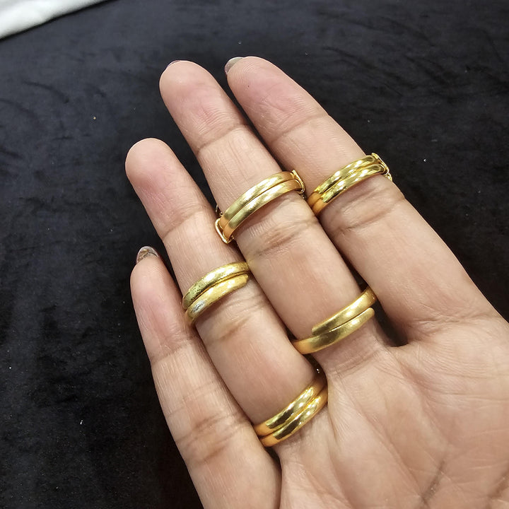 92.5 Silver Kundan Rings